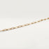 Croissant Twisted Link Chain Necklace